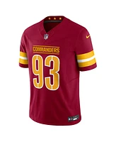 Nike Men's Jonathan Allen Burgundy Washington Commanders Vapor F.u.s.e. Limited Jersey