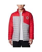 Columbia Men's Gray Ohio State Buckeyes Double Blitz Omni-Heat Infinity Insulated Full-Zip Jacket