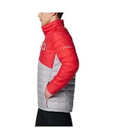 Columbia Men's Gray Ohio State Buckeyes Double Blitz Omni-Heat Infinity Insulated Full-Zip Jacket