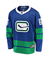 Fanatics Men's Brock Boeser Blue Vancouver Canucks Premier Breakaway Player Jersey