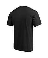 Fanatics Men's Black Houston Texans Midnight Mascot Team Logo T-Shirt