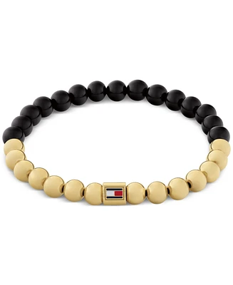 Tommy Hilfiger Gold-Tone colored Beaded Bracelet