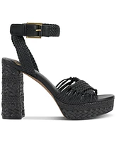 Vince Camuto Women's Pessa Woven Platform Dress Sandals