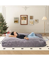 The Pop Home Giant Bean Bag Chair Bed,Comfortable Sofa for Bedroom, Living Room, Office-The