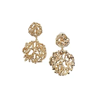 Sohi Dewy Dahlia Drop Earrings