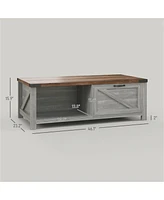 Coffee Table with Storage Stylish & Functional Living Room Centerpiece