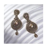 Sohi Crystal Drop Earrings