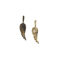 Angel Wings Drop Earrings