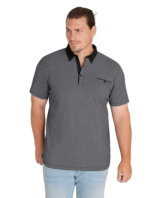 Johnny Bigg Men's Leo Print Polo
