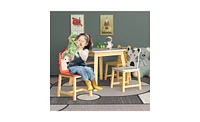 Slickblue 5-Piece Kiddy Table and Chair Set for Fun and Functional Children's Playroom