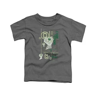 Green Lantern Baby-Girls Core Strength Short Sleeve Toddler Tee / T-Shirt