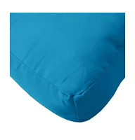 vidaXL Pallet Cushion Light Blue Oxford Fabric