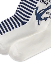 Polo Ralph Lauren Men's 2-Pk. Rl Anchor Slack Socks