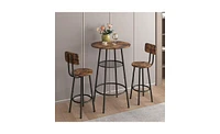 Slickblue Modern Bar Table for Stylish and Functional Dining or Entertaining Spaces