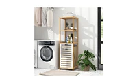 Slickblue Bathroom Storage Rack for Space-Saving Organization and Convenient Access