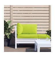 vidaXL Pallet Cushions 3 pcs Bright Green Oxford Fabric