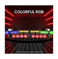 Pyle 46" Marine/Utv/Atv Waterproof Soundbar Speaker with Bluetooth & Rgb Lights