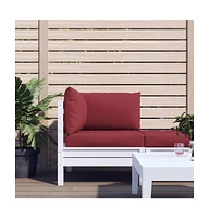 vidaXL Pallet Cushions 3 pcs Wine Red Oxford Fabric