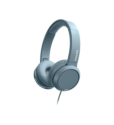 Philips 3000 Series TAH4105BL00 Blue On Ear Headphones with 32mm Drivers