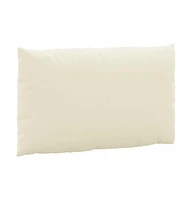 vidaXL Pallet Cushions 3 pcs Cream White Oxford Fabric