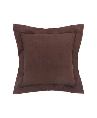 C&F Home Cocoa Flange 18" x 18" Throw Pillow