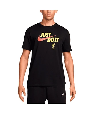 Nike Men's Black Liverpool Just Do It T-Shirt