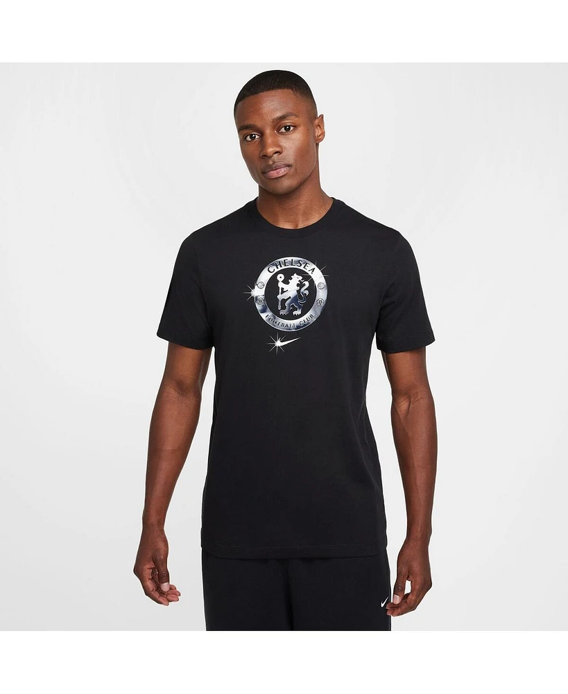 Nike Men's Black Chelsea Crest T-Shirt