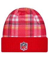 New Era Men's Red Kansas City Chiefs Sideline Statement Cuffed Knit Hat