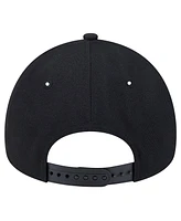 New Era Men's Black Chicago Blackhawks Core A-Frame 9FORTY Adjustable Hat