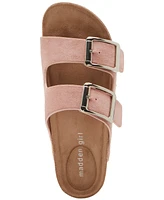 Madden Girl Babes Double-Strap Flatform Footbed Sandals