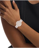 Calvin Klein Women's Ck Pure Sand Ceramic Bracelet Watch, 35mm