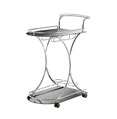 Slickblue Dazzling Serving Cart for Stylish Home Entertaining and Decor