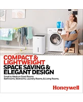 Honeywell 2024 New! 50-Pint Energy Star Smart Dehumidifier with WiFi and Built-in Pump for 4,000 Sq Ft – Laundry Mode, Auto-Comfort Mode & Ther