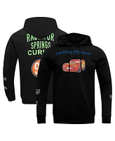 Freeze Max Men's Black Cars Radiator Pullover Hoodie