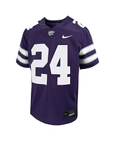 Nike Big Boys and Girls 24 Purple Kansas State Wildcats Untouchable Football Jersey