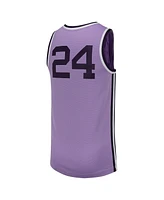 Nike Men's 24 Lavender Kansas State Wildcats Retro Replica Basketball Jersey