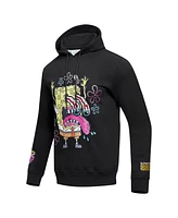 Freeze Max Men's Black SpongeBob SquarePants Messy and Gross Bob Pullover Hoodie