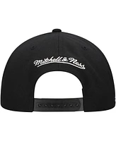 Mitchell & Ness Men's Black Vegas Golden Knights Team Snapback Hat