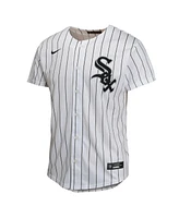 Nike Big Boys and Girls Luis Robert Jr. White Chicago Sox Home Player Game Jersey