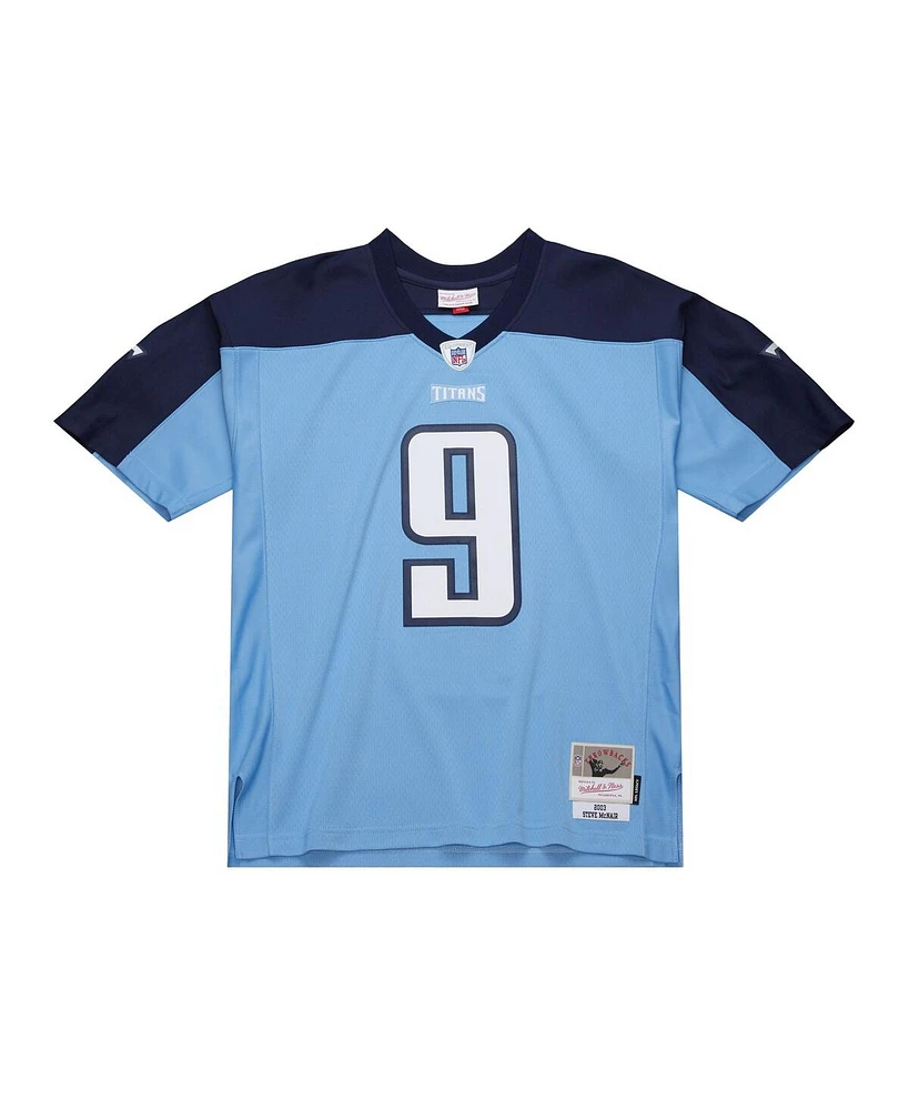 Mitchell & Ness Men's Steve McNair Light Blue Tennessee Titans 2003 Legacy Replica Jersey