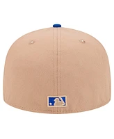 New Era Men's Khaki New York Mets 59FIFTY Fitted Hat