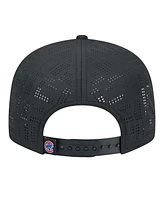 New Era Men's Black Chicago Cubs Laser Cut 9FIFTY Snapback Hat