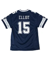 Nike Big Boys and Girls Ezekiel Elliott Navy Dallas Cowboys Game Jersey