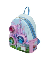 Loungefly Sleeping Beauty Stained Glass Castle Mini Backpack