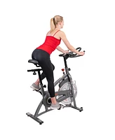 Sunny Health & Fitness Endurance Belt Drive Indoor Cycle Exercise Bike with Magnetic Resistance for Stationary Cardio, Sf-B1877