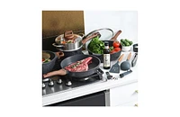 Bakken- Swiss Bakken-Swiss 14-Piece Kitchen Cookware Set – Granite Non-Stick Eco-Friendly for All Stoves & Oven-Safe