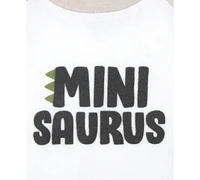 Baby Essentials Boys Mini Saurus 3-Pc. Bodysuit, Shorts, & Hat Set