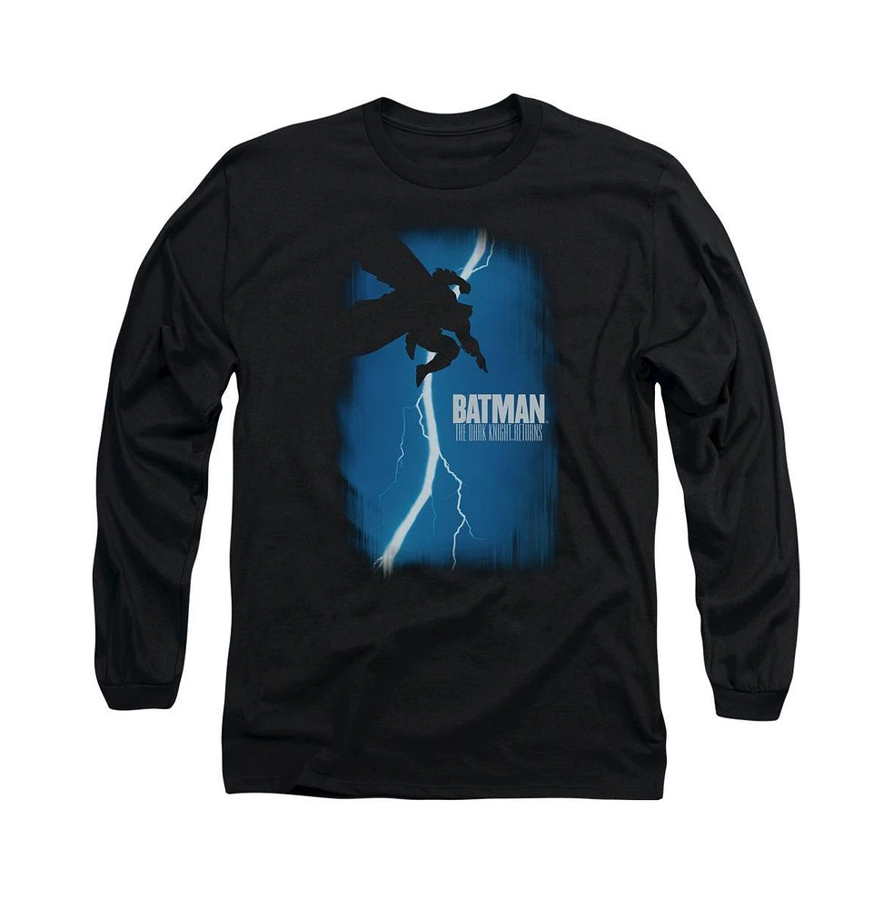 Batman Men's Dkr Cover Long Sleeve Adult Tee / T-Shirt