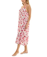 Roudelain Women's Printed Tiered Hem Nightgown