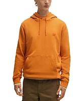 Boss by Hugo Men's Regular-Fit French Terry Logo Patch Hoodie